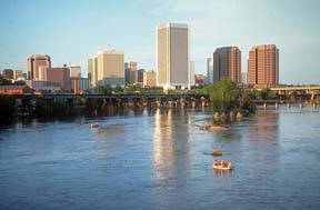 Photo of Richmond skyline